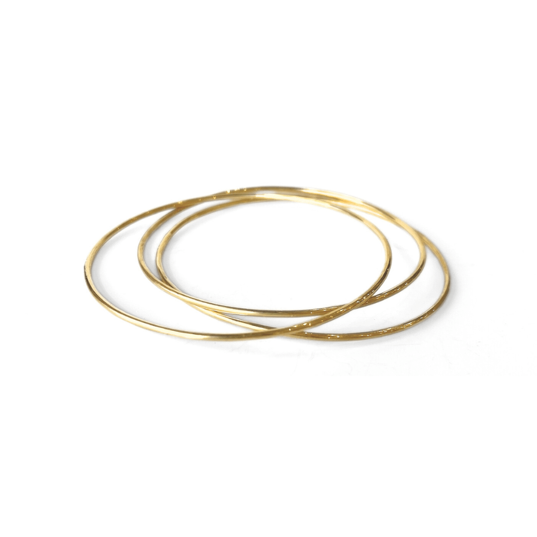 Bangles (set of 3) - musa de oro